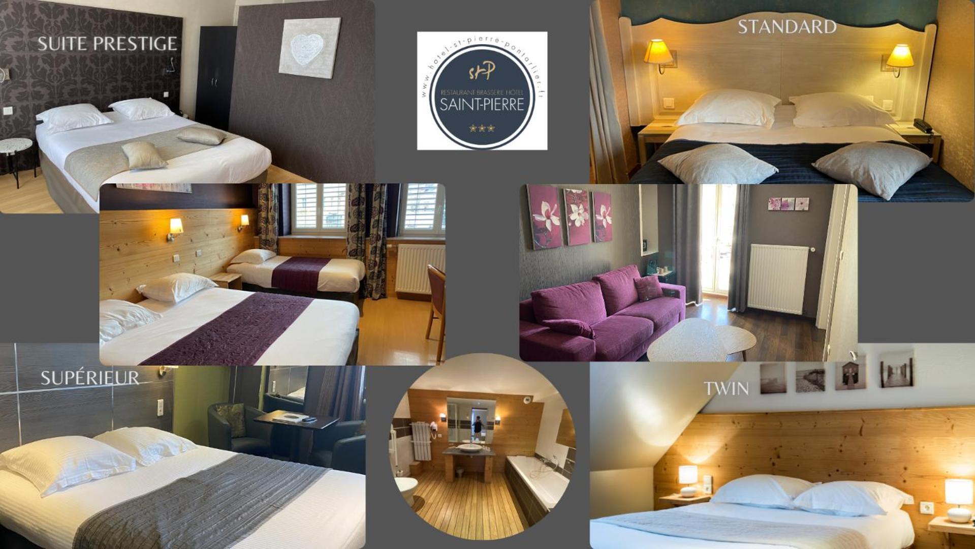 Hotel Saint-Pierre Pontarlier Eksteriør bilde